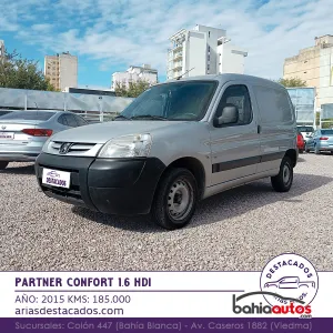 Peugeot Partner 2015 usado en Bahía Blanca