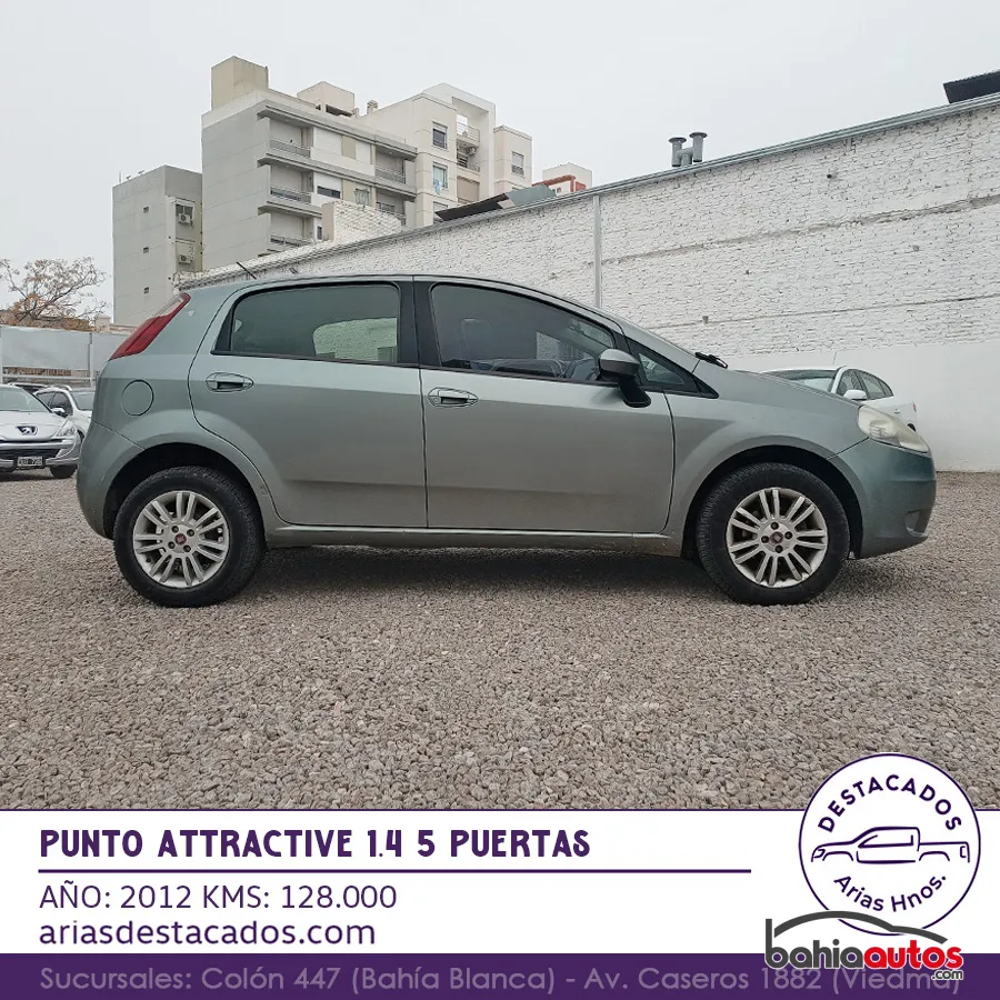 Fiat Punto 2012 usado en Bahía Blanca - foto 3