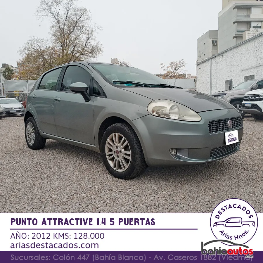 Fiat Punto 2012 usado en Bahía Blanca - foto 4