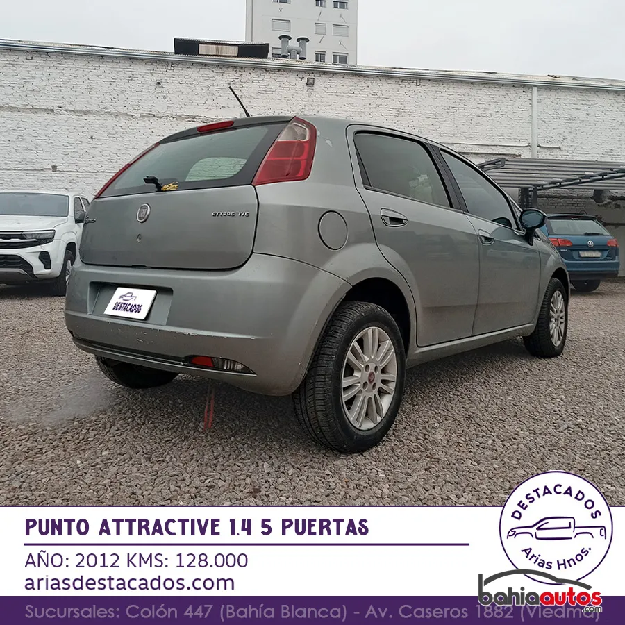 Fiat Punto 2012 usado en Bahía Blanca - foto 5