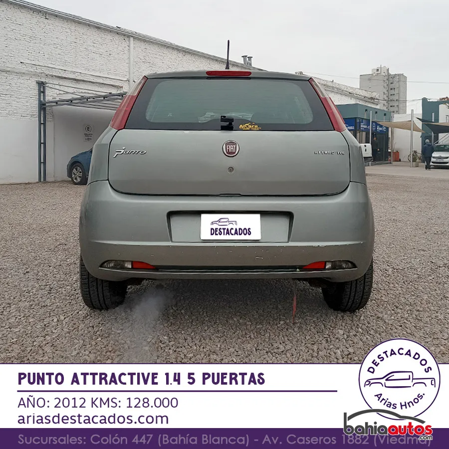 Fiat Punto 2012 usado en Bahía Blanca - foto 7