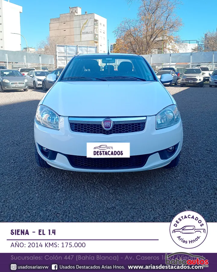 Fiat Siena 2014 usado en Bahía Blanca - foto 2
