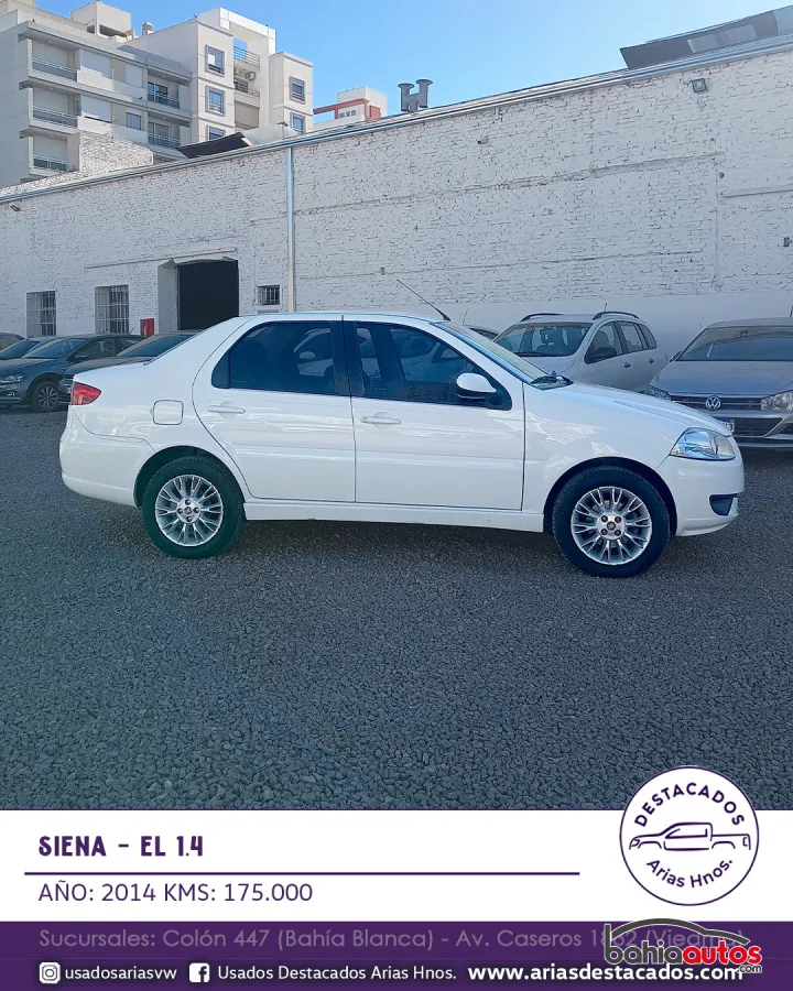 Fiat Siena 2014 usado en Bahía Blanca - foto 3