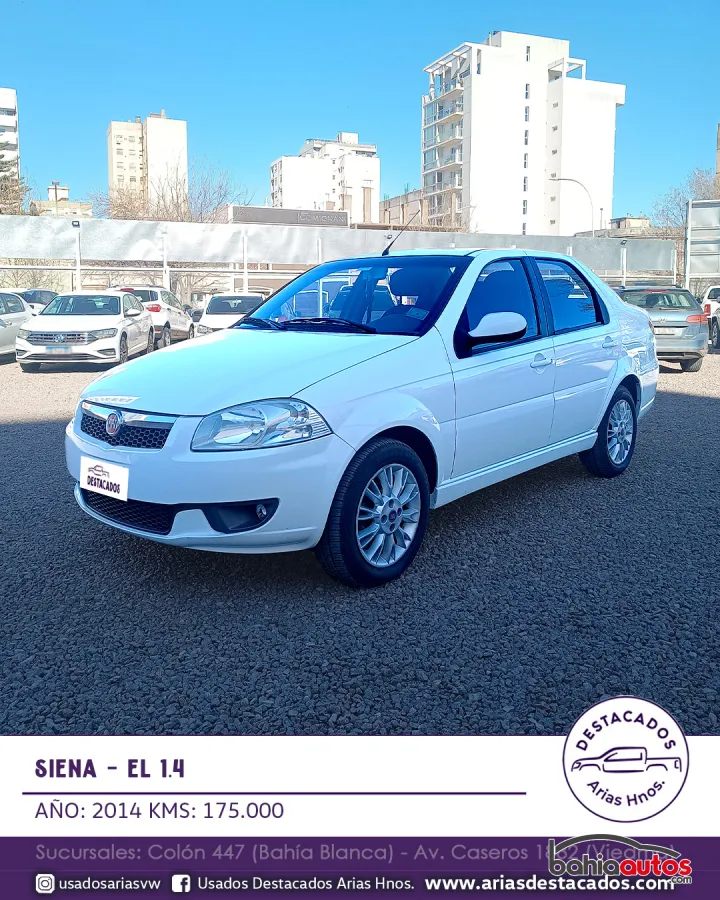 Fiat Siena 2014 usado en Bahía Blanca - foto 1