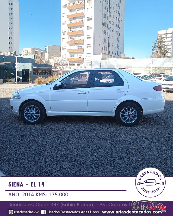 Fiat Siena 2014 usado en Bahía Blanca - foto 8