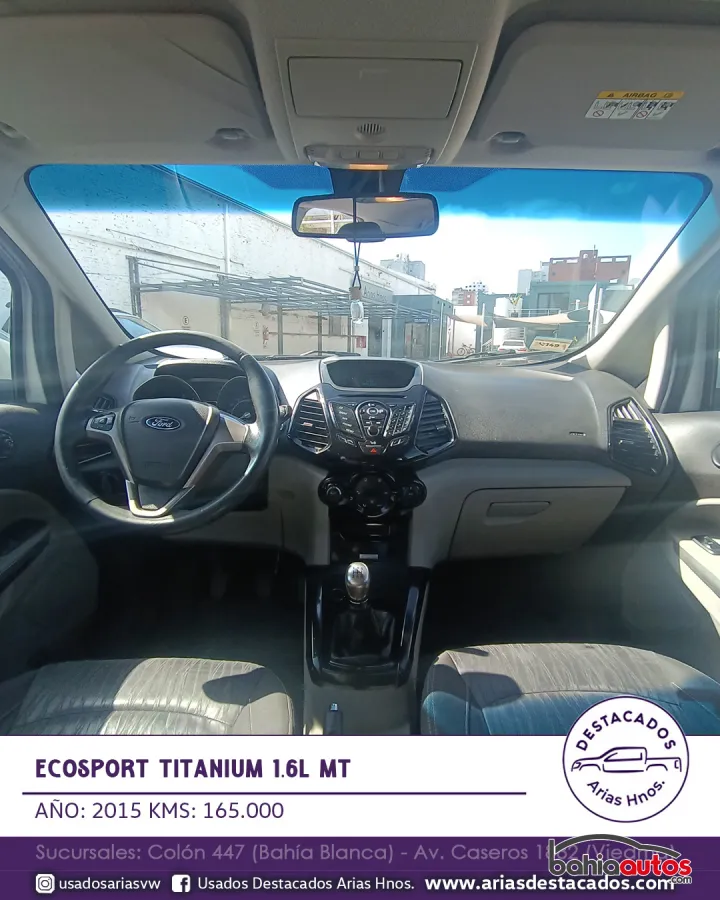 Ford EcoSport 2015 usado en Bahía Blanca - foto 2