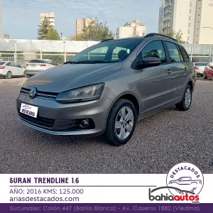 Volkswagen Suran 2016 usado en Bahía Blanca