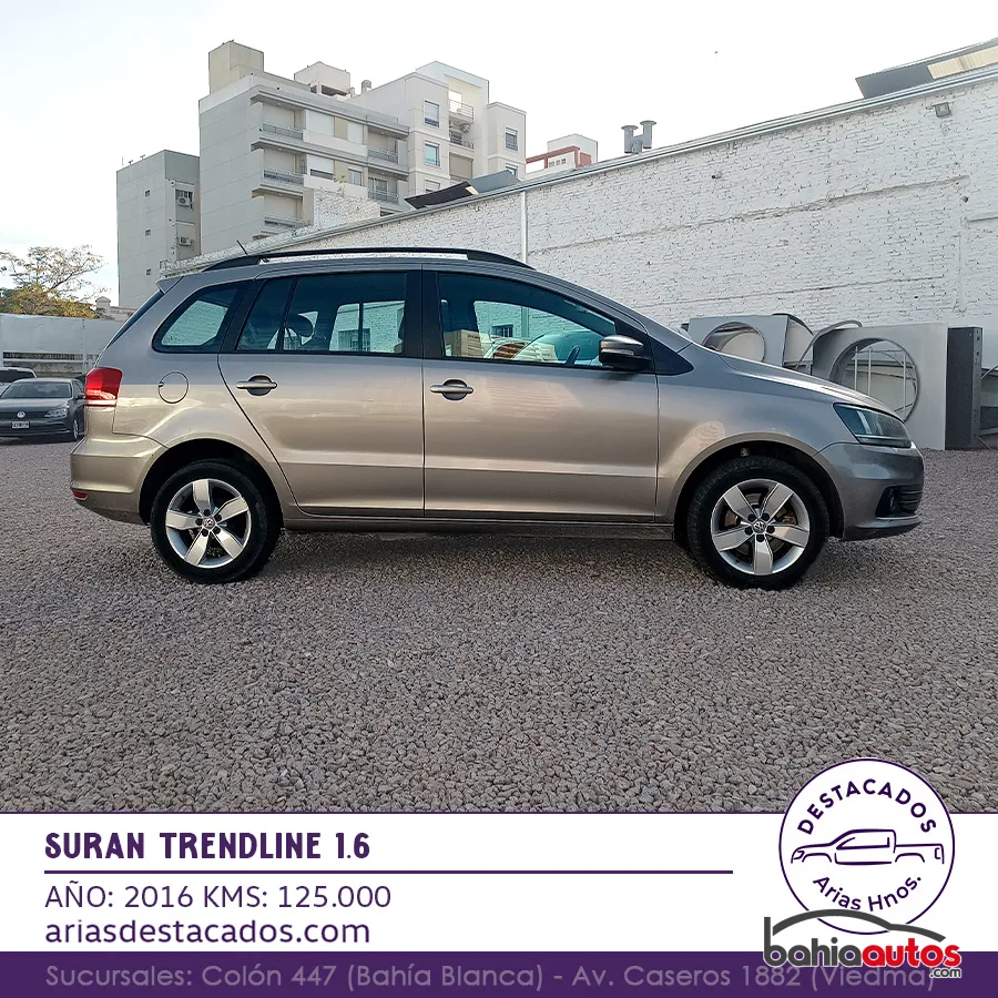 Volkswagen Suran 2016 usado en Bahía Blanca - foto 2