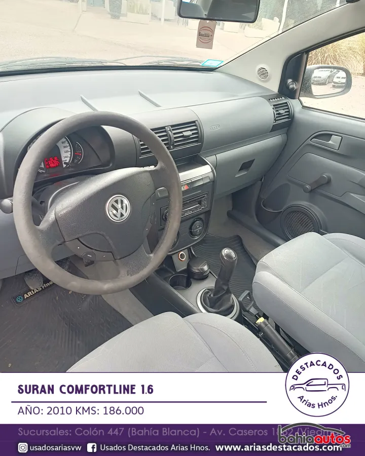 Volkswagen Suran 2010 usado en Bahía Blanca - foto 11