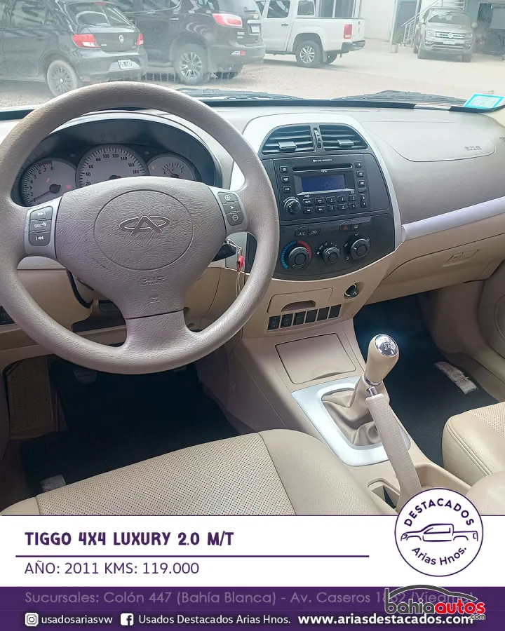 Chery Tiggo 2011 usado en Bahía Blanca - foto 4