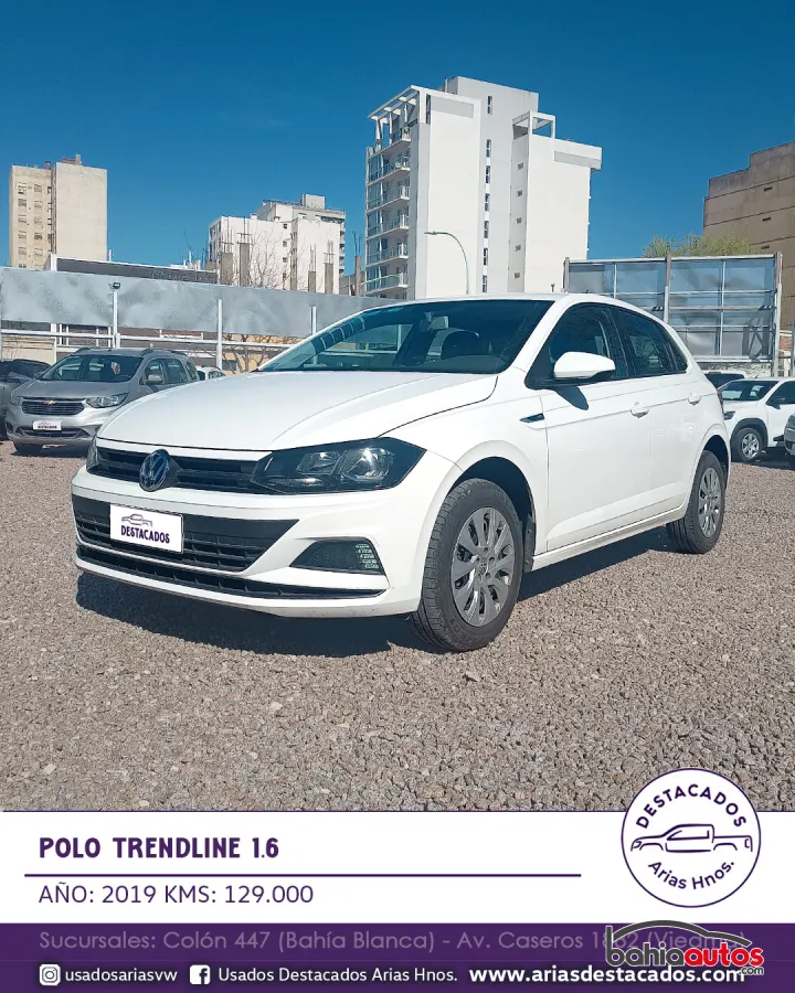 Volkswagen Polo 2019 usado en Bahía Blanca - foto 1