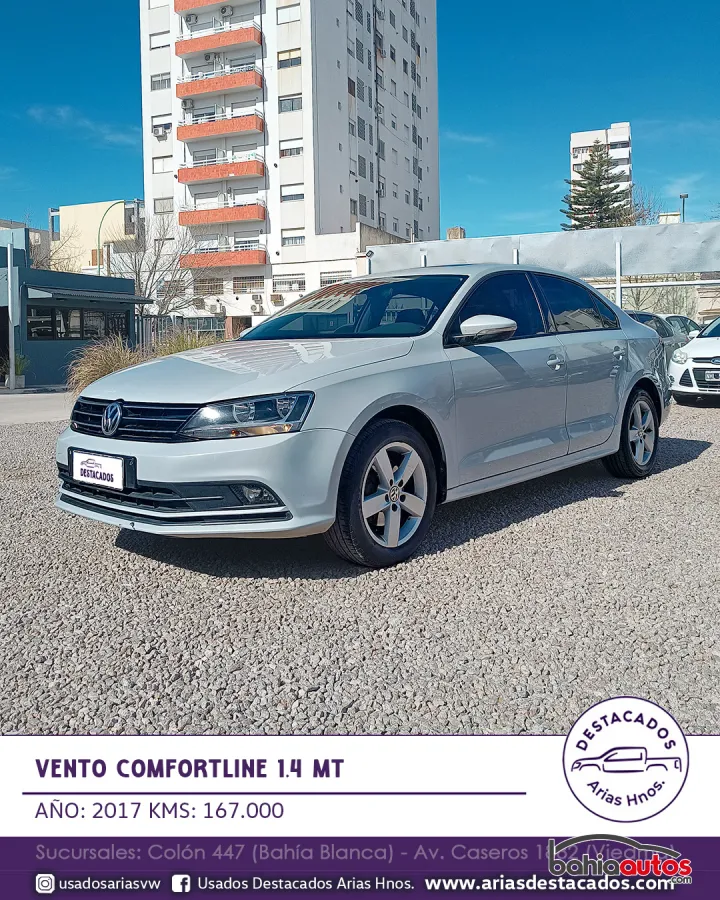Volkswagen Vento 2017 usado en Bahía Blanca - foto 1