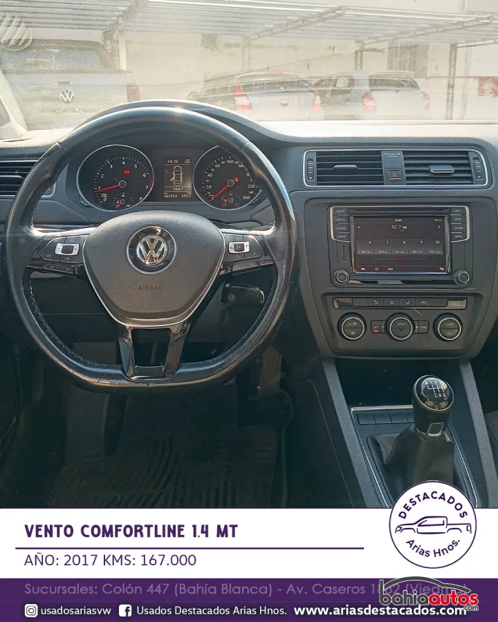Volkswagen Vento 2017 usado en Bahía Blanca - foto 13