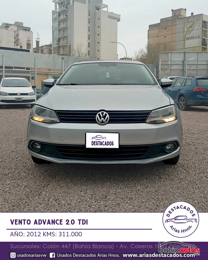 Volkswagen Vento 2012 usado en Bahía Blanca - foto 2