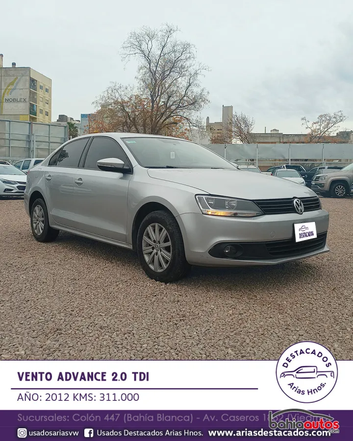 Volkswagen Vento 2012 usado en Bahía Blanca - foto 3