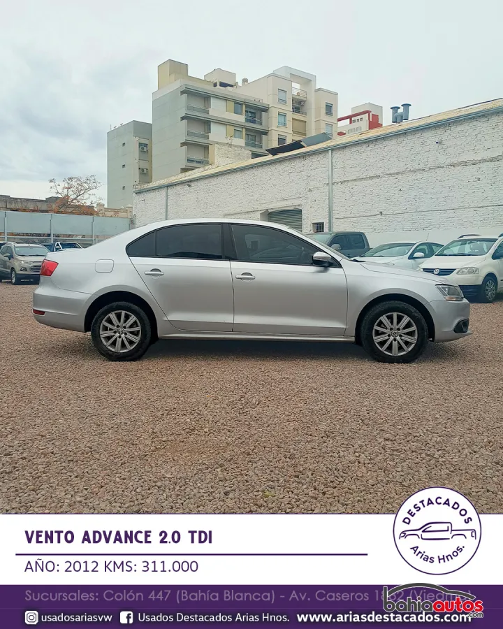 Volkswagen Vento 2012 usado en Bahía Blanca - foto 4