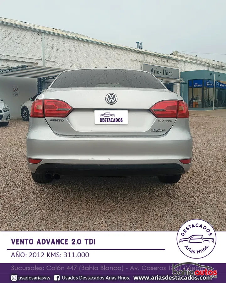 Volkswagen Vento 2012 usado en Bahía Blanca - foto 5