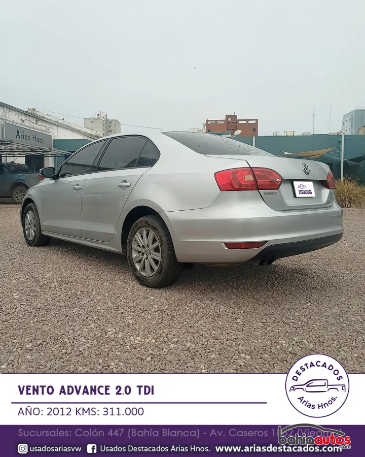 Volkswagen Vento 2012 usado en Bahía Blanca - foto 7