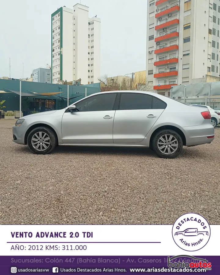 Volkswagen Vento 2012 usado en Bahía Blanca - foto 8
