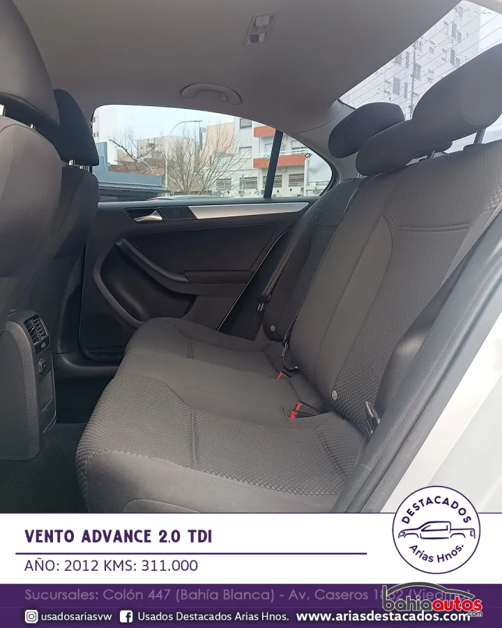 Volkswagen Vento 2012 usado en Bahía Blanca - foto 9