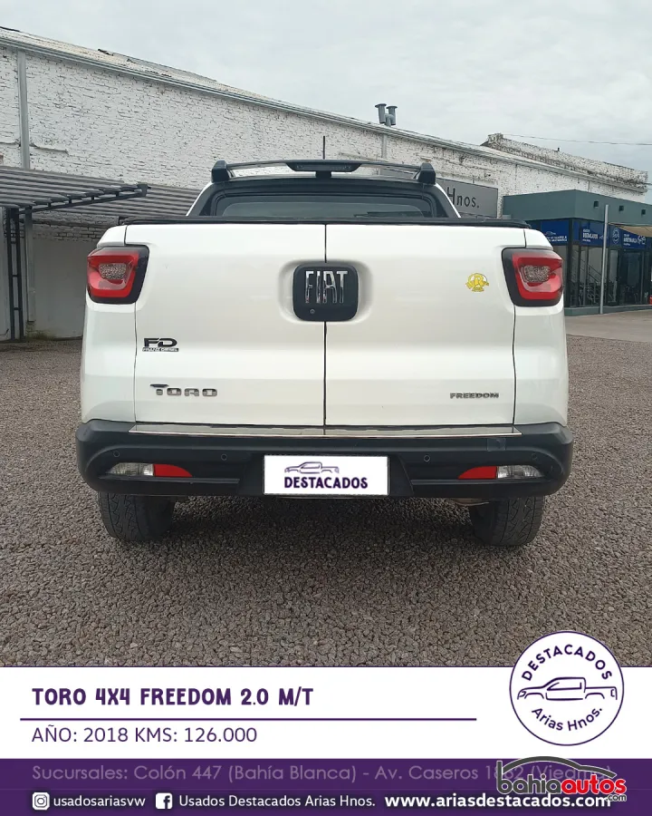 Fiat Toro 2018 usado en Bahía Blanca - foto 3