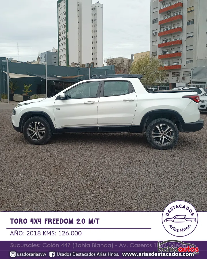 Fiat Toro 2018 usado en Bahía Blanca - foto 10