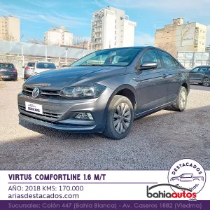 Volkswagen Virtus 2018 usado en Bahía Blanca
