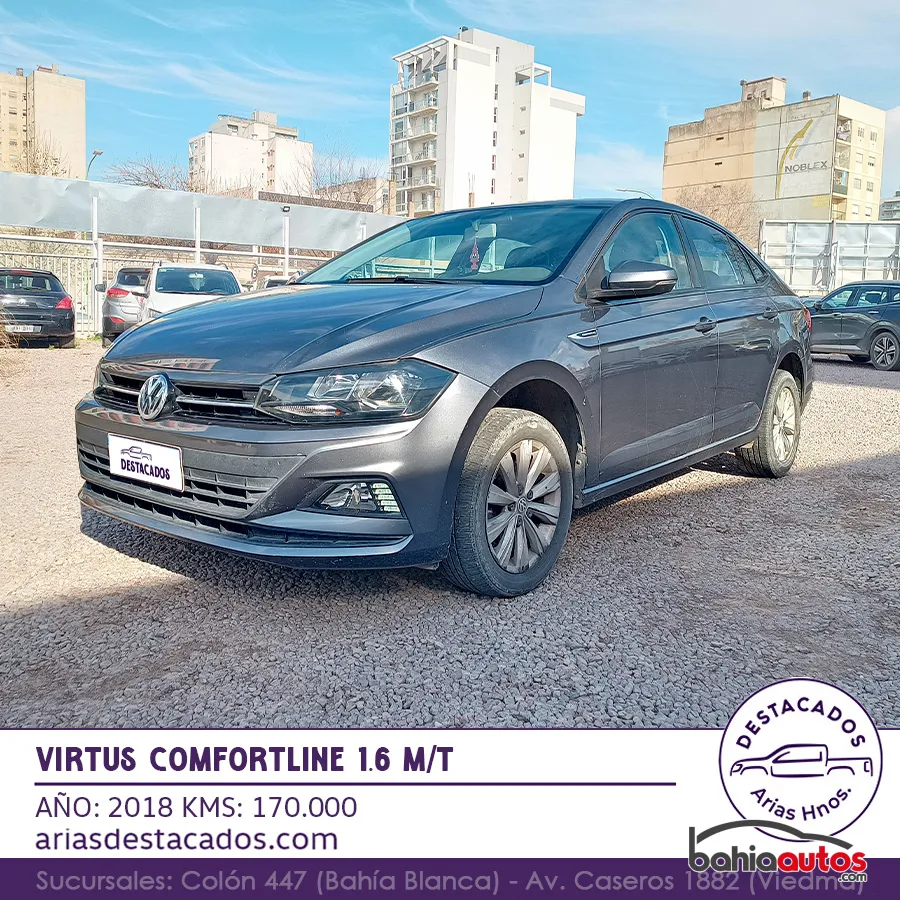 Volkswagen Virtus 2018 usado en Bahía Blanca - foto 1