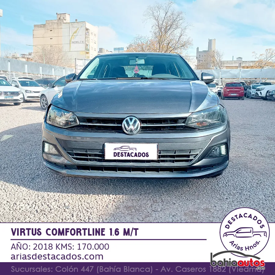 Volkswagen Virtus 2018 usado en Bahía Blanca - foto 2