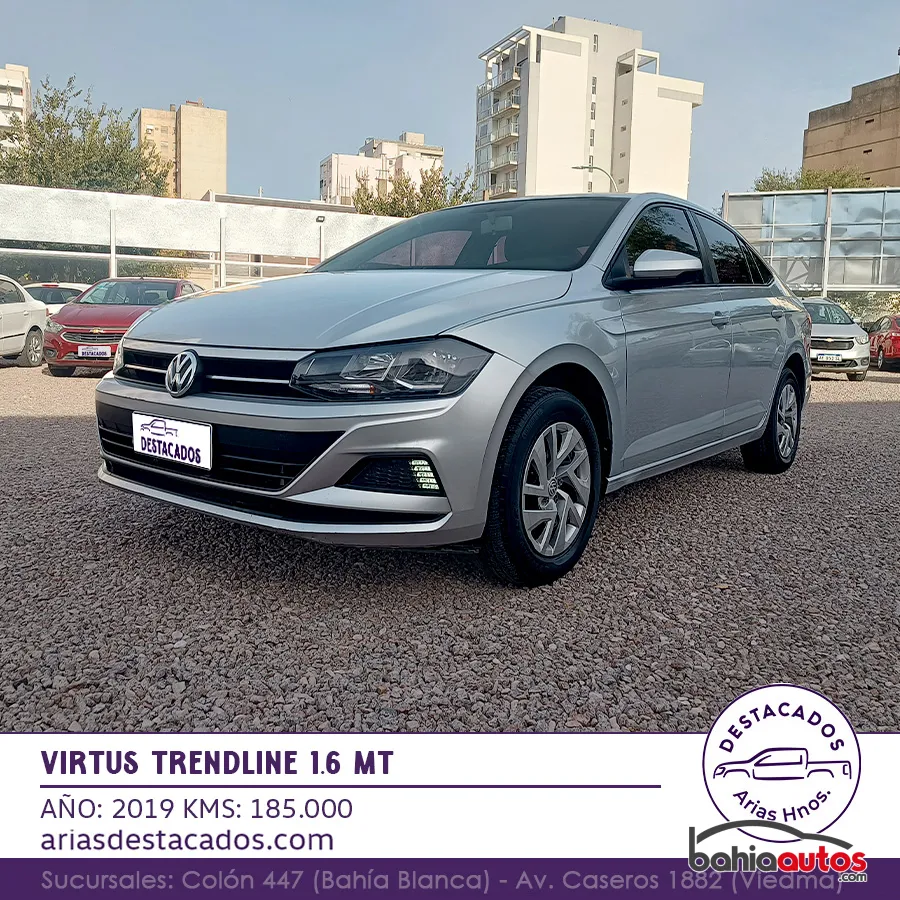 Volkswagen Virtus 2019 usado en Bahía Blanca - foto 1