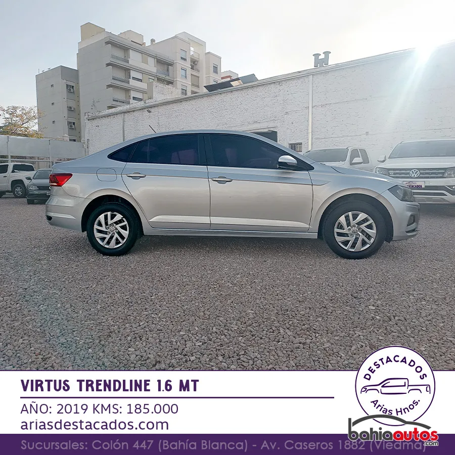 Volkswagen Virtus 2019 usado en Bahía Blanca - foto 3