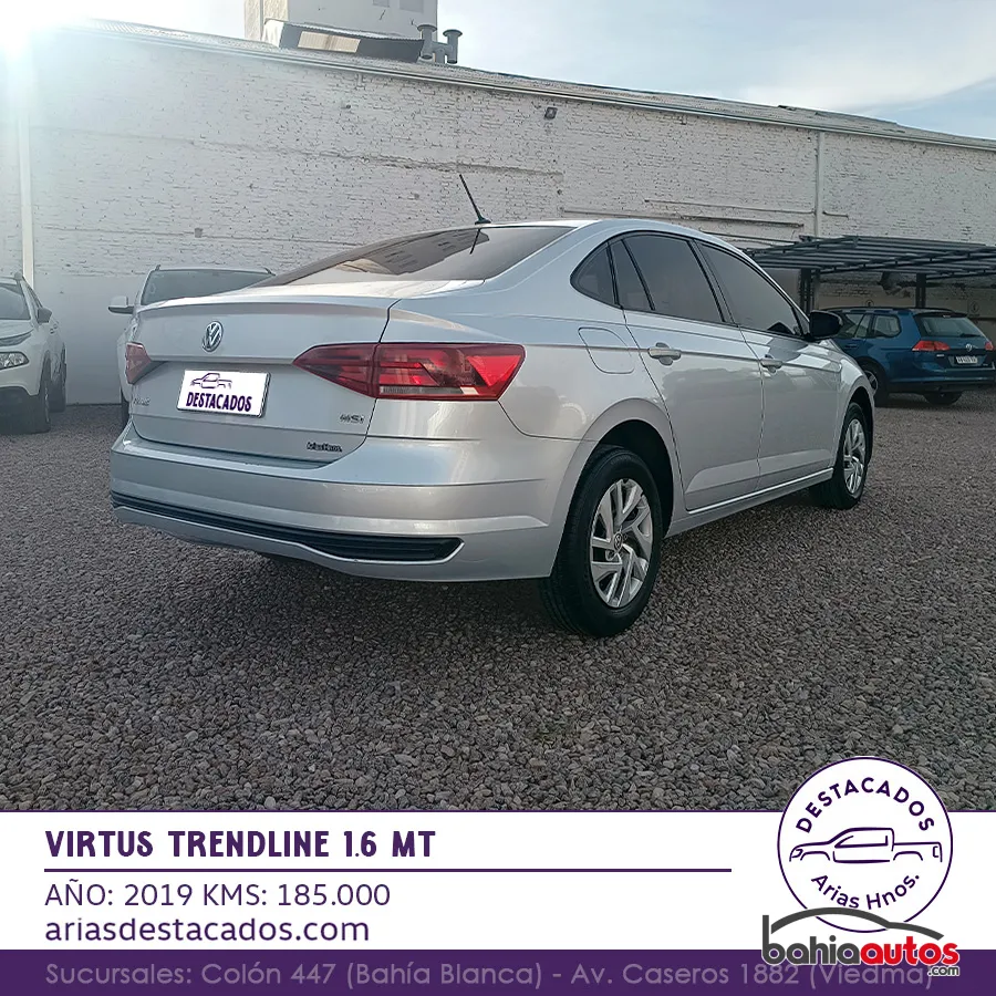 Volkswagen Virtus 2019 usado en Bahía Blanca - foto 4