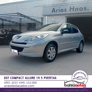 Peugeot 207 2015 usado en Bahía Blanca