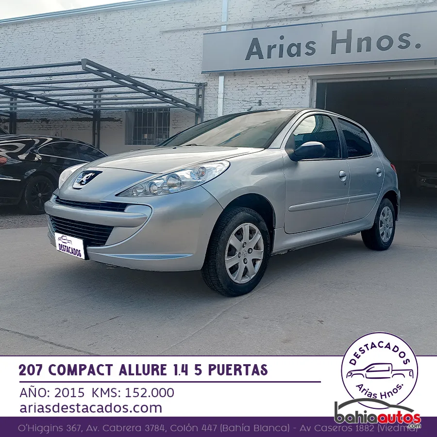 Peugeot 207 2015 usado en Bahía Blanca - foto 1