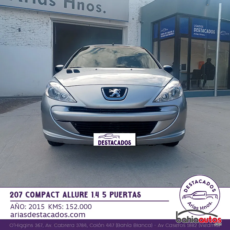 Peugeot 207 2015 usado en Bahía Blanca - foto 3