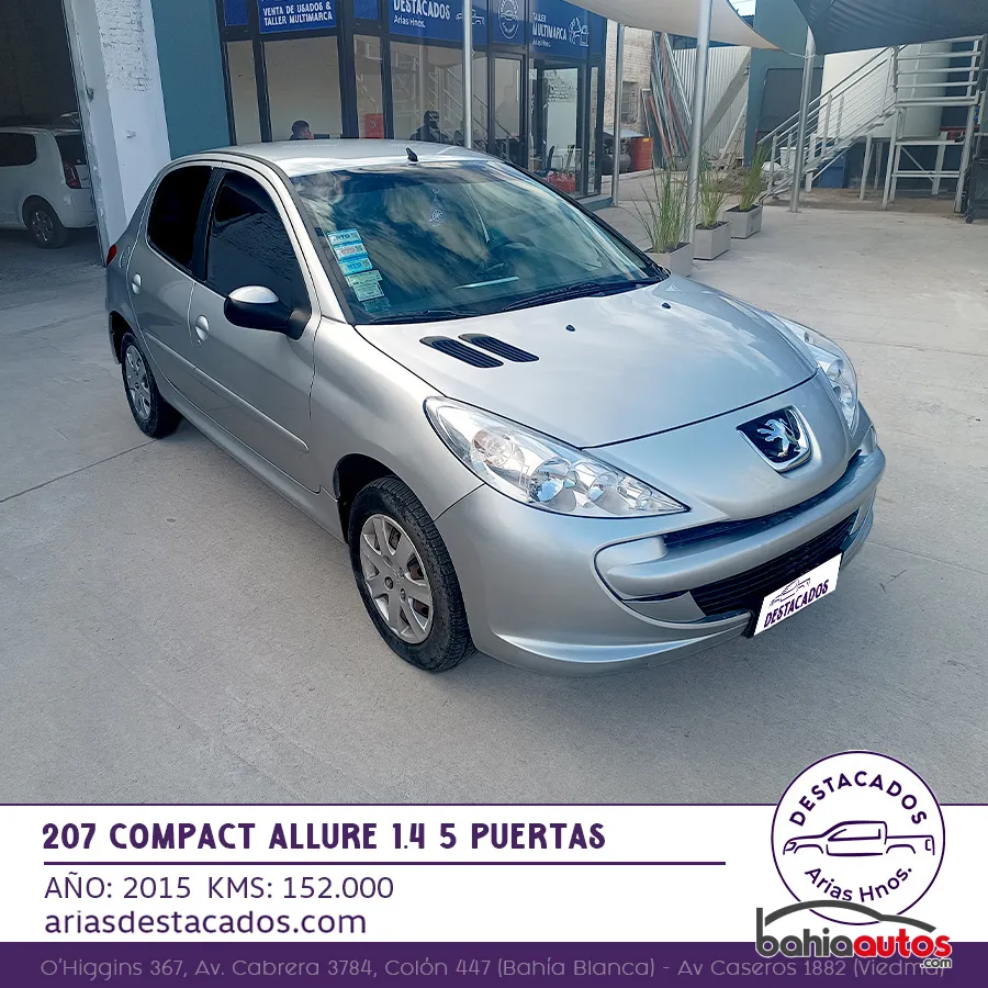 Peugeot 207 2015 usado en Bahía Blanca - foto 4