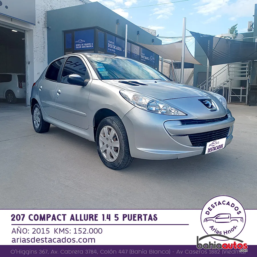 Peugeot 207 2015 usado en Bahía Blanca - foto 5