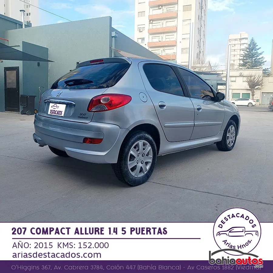 Peugeot 207 2015 usado en Bahía Blanca - foto 6