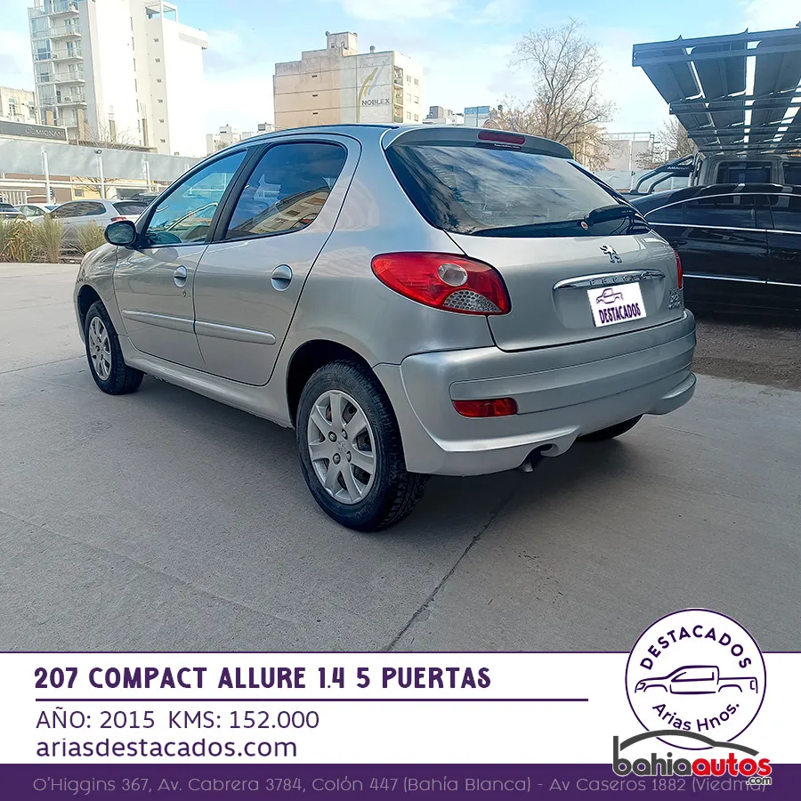 Peugeot 207 2015 usado en Bahía Blanca - foto 7
