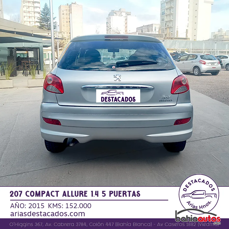 Peugeot 207 2015 usado en Bahía Blanca - foto 8