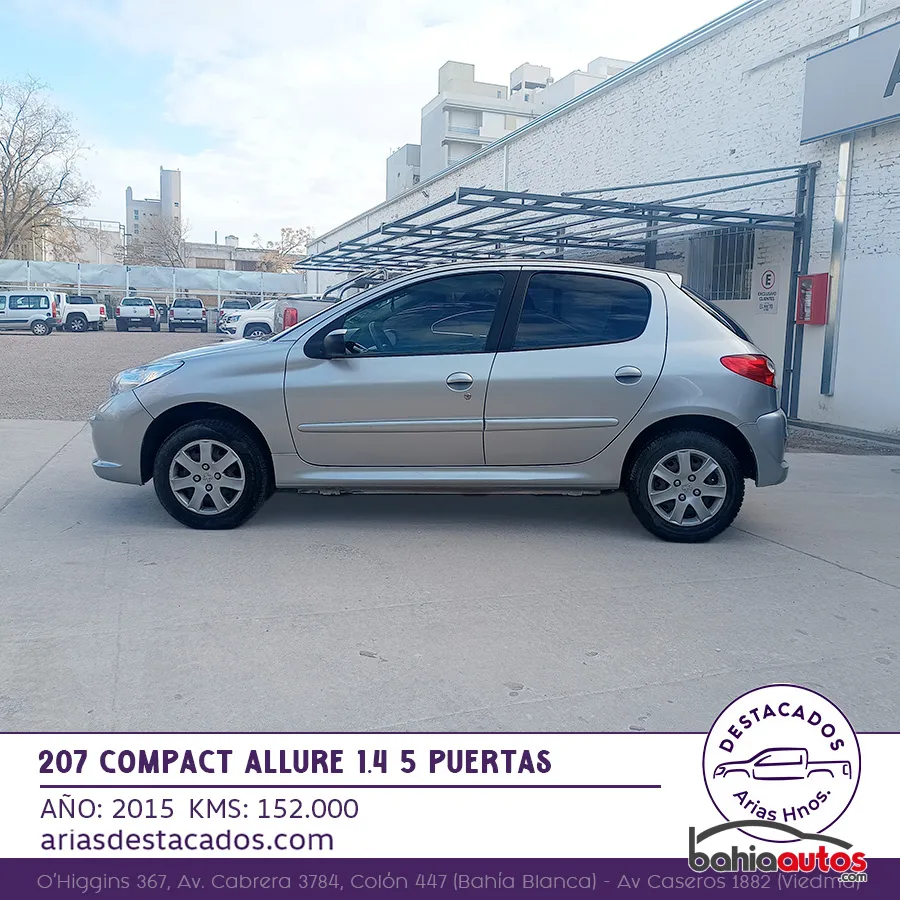 Peugeot 207 2015 usado en Bahía Blanca - foto 9
