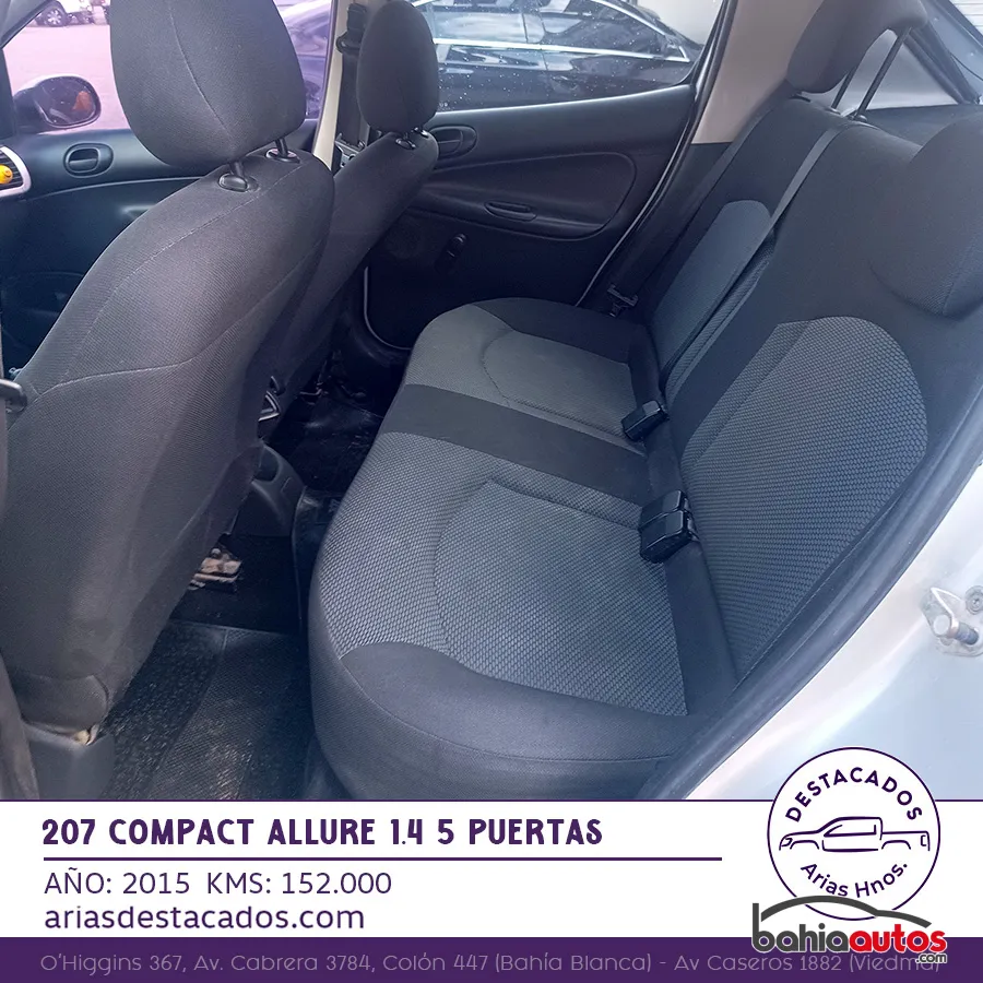 Peugeot 207 2015 usado en Bahía Blanca - foto 10