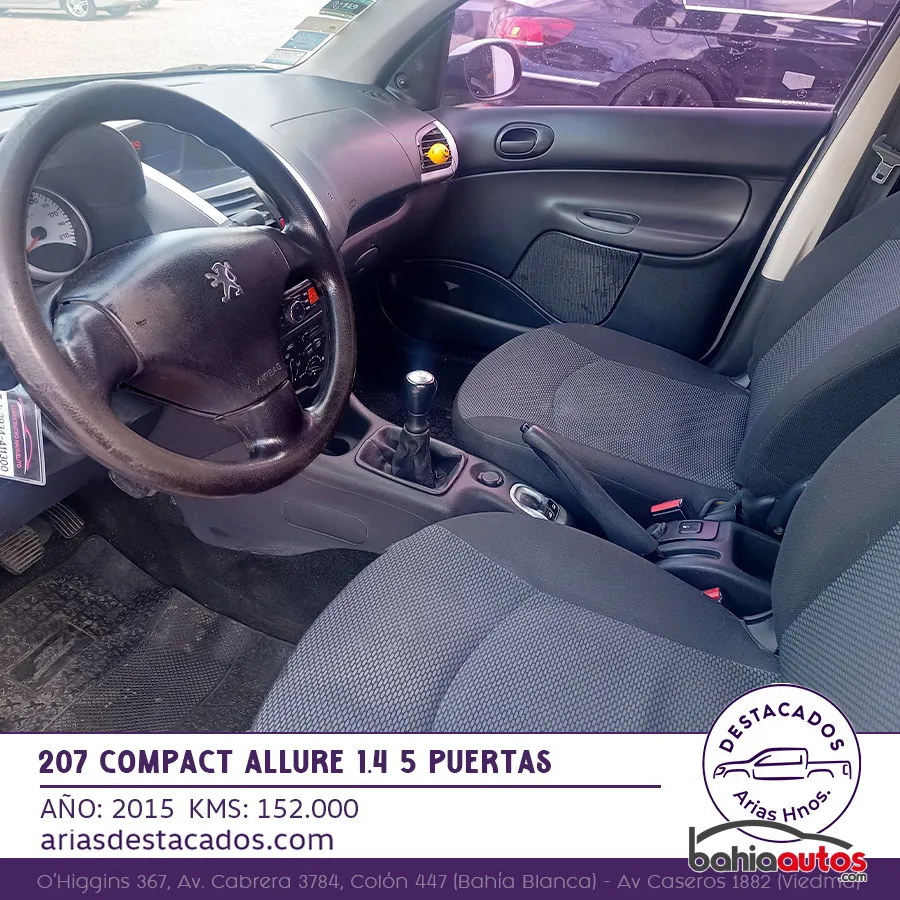 Peugeot 207 2015 usado en Bahía Blanca - foto 14