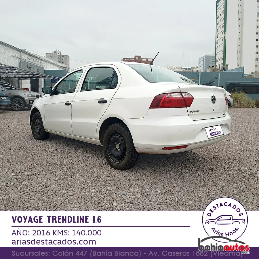 Volkswagen Voyage 2016 usado en Bahía Blanca - foto 7