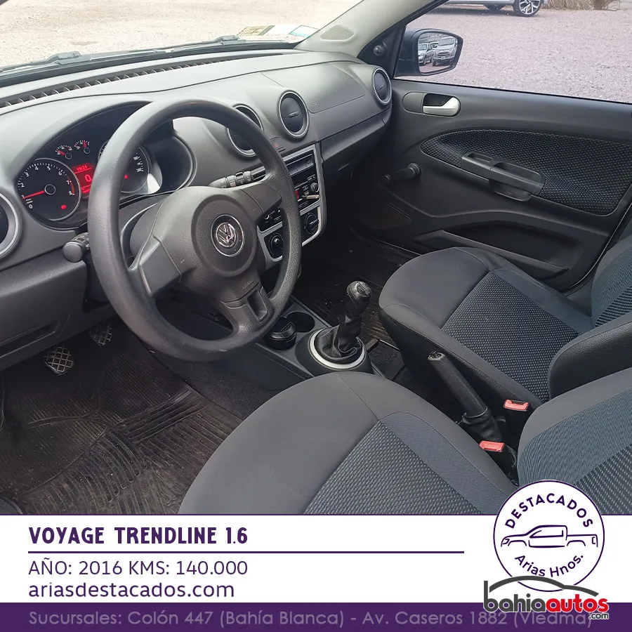 Volkswagen Voyage 2016 usado en Bahía Blanca - foto 10