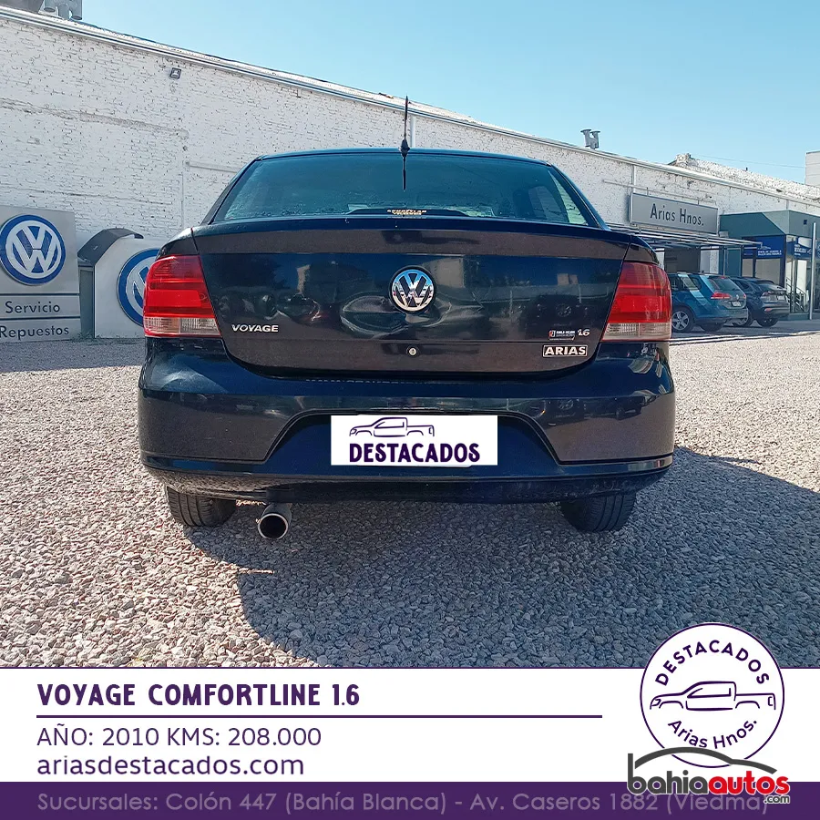 Volkswagen Voyage 2010 usado en Bahía Blanca - foto 5
