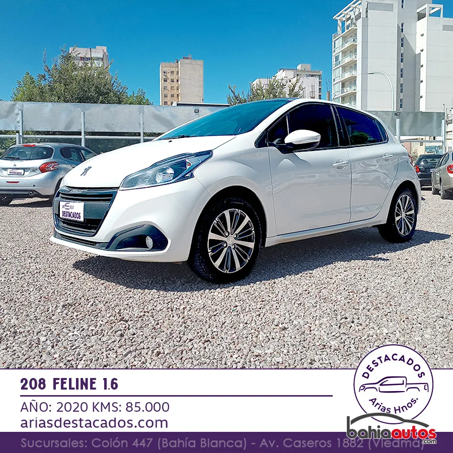 Peugeot 208 2020 usado en Bahía Blanca - foto 1