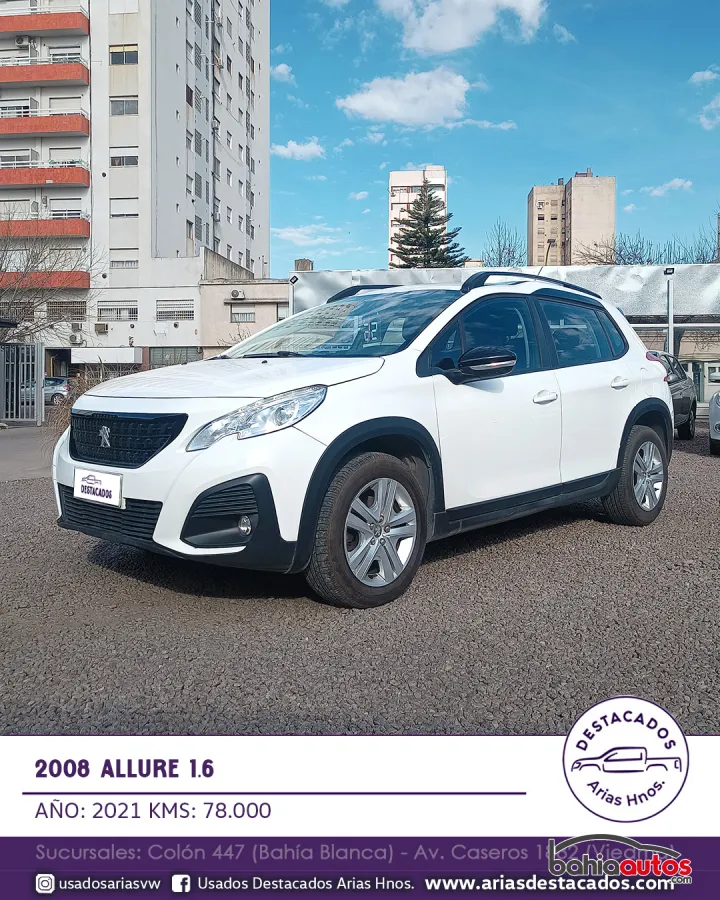Peugeot 2008 2016 usado en Bahía Blanca - foto 1