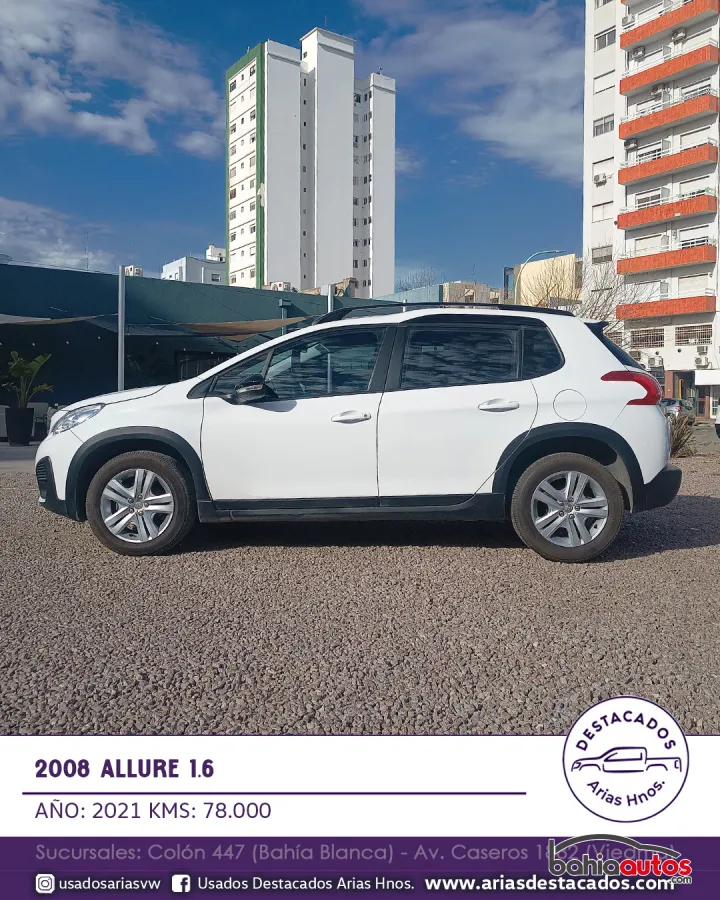 Peugeot 2008 2016 usado en Bahía Blanca - foto 8
