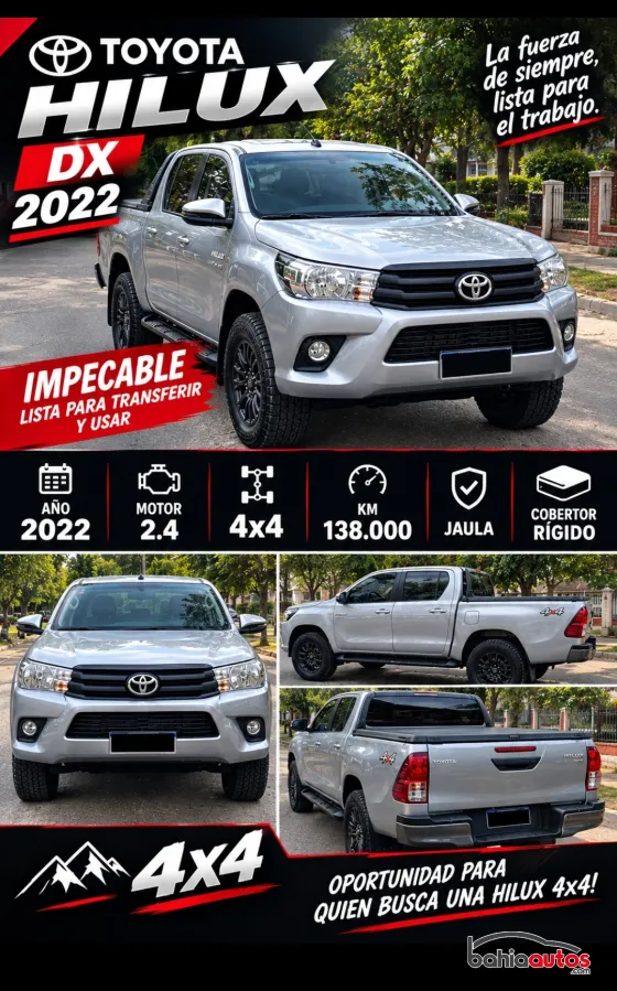 Toyota Hilux 2022 usado en Bahía Blanca - foto 3
